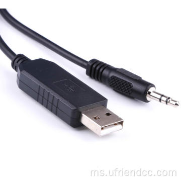FTDI TTL-RS232 PL2303 USB ke DC3.5 Jack Cable